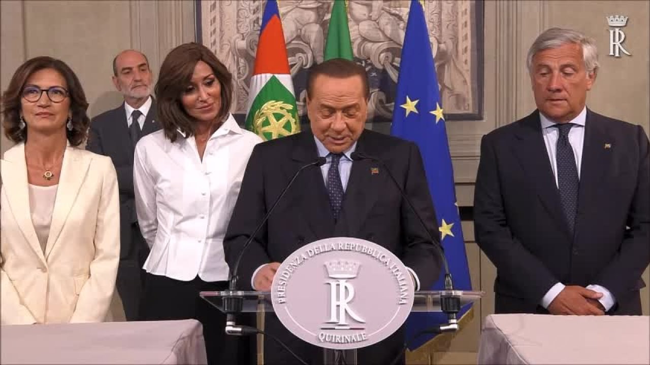 Berlusconi “Ridare la parola agli italiani”