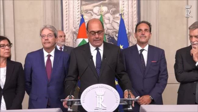 Zingaretti “Governo di svolta o voto”
