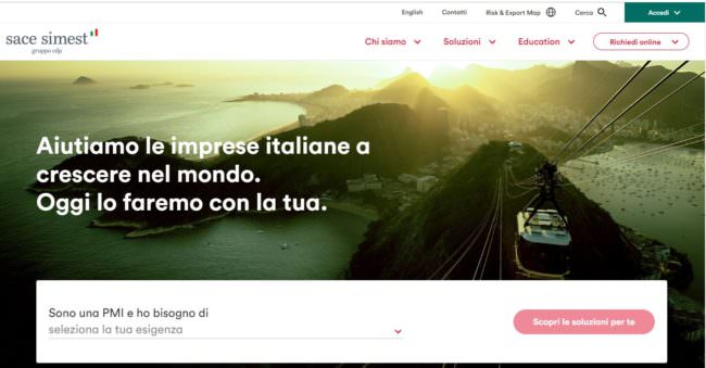 SACE PUNTA SUL DIGITALE PER PORTARE LE IMPRESE ITALIANE ALL'ESTERO