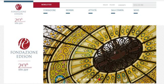 LA FONDAZIONE EDISON FESTEGGIA 20 ANNI