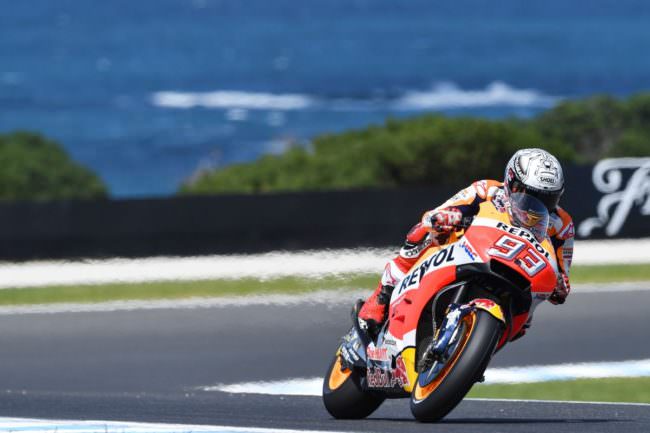 MARQUEZ E' IMPRENDIBILE NELLE LIBERE DI ARAGON