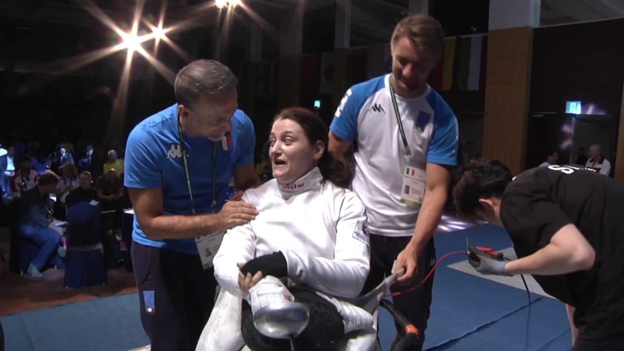 Nora oro nella spada ai mondiali paralimpici