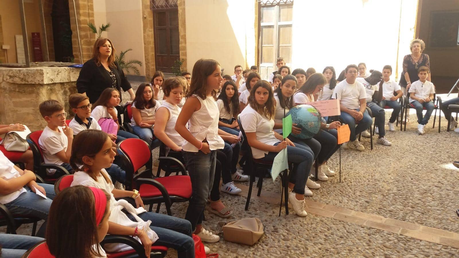 Ecosostenibilità, dibattito sul clima per gli studenti dell’istituto comprensivo Salvatore Quasimodo di Agrigento – FOTO