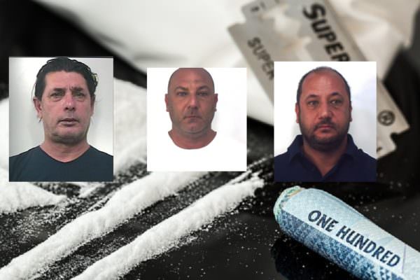 Cocaina nei quartieri, guadagni per 10mila euro al mese: 3 arresti – NOMI, FOTO e VIDEO