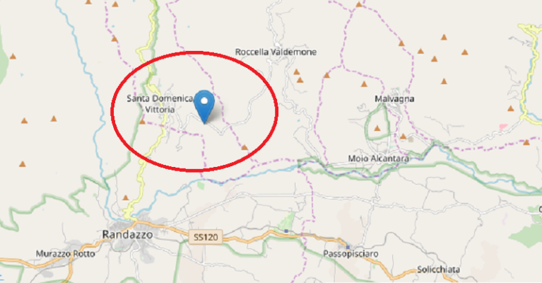 Paura nel Messinese, registrato terremoto di magnitudo 3.1: avvertito anche a Catania
