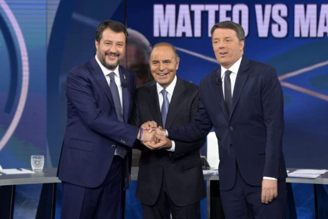 DUELLO SALVINI-RENZI, VINCE VESPA CHE PORTA IL CONFRONTO IN TV