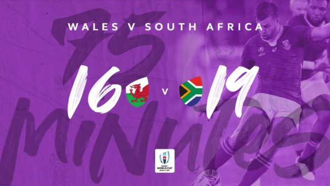 SUDAFRICA-INGHILTERRA E' LA FINALE DEI MONDIALI DI RUGBY