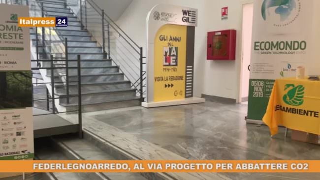 Federlegnoarredo, progetto per abbattere CO2