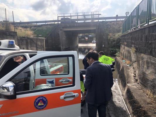 Ripristinato sottopasso della SS 121 allagato, Corsaro: “Sono infuriato con Anas”