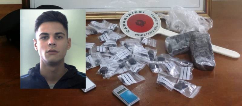 “Jechy” incastra pusher nel Catanese, trovata droga in camera da letto: arrestato 19enne