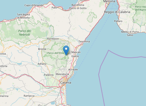 Terremoto nel Catanese in piena notte: avvertita scossa di magnitudo 3.4