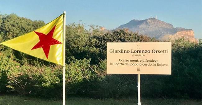 Morto mentre lottava per la libertà dei Curdi, la Sicilia dedica una targa al giovane Lorenzo Orsetti