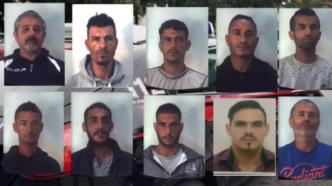 Operazione “Country Hide”, spaccio e traffico di droga: 10 arresti, NOMI e FOTO dei finiti in manette