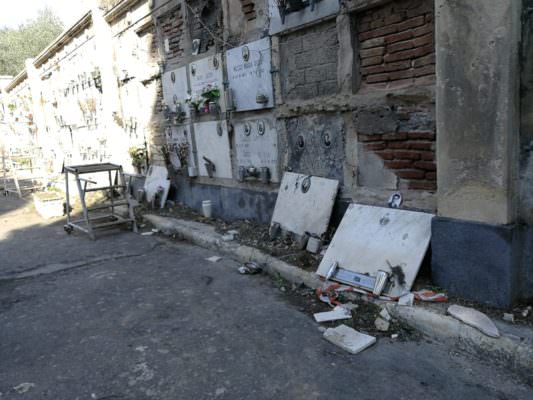 Ancora furti al cimitero di Catania, interviene il comitato Terranostra: “Rischio di ronde cittadine”