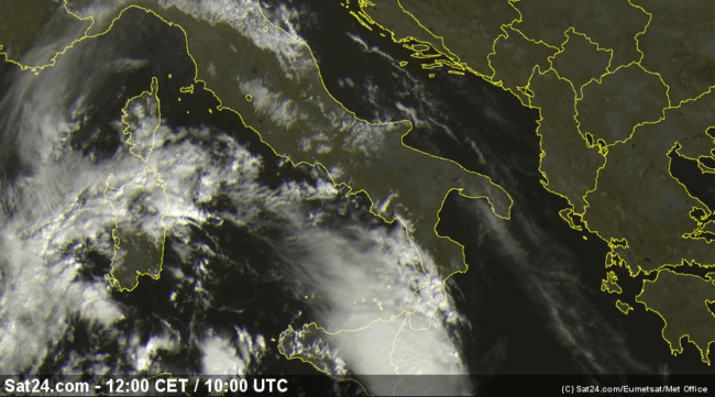 Allerta meteo rossa, bomba d’acqua in arrivo a Catania e Messina: attesi oltre 350mm di pioggia