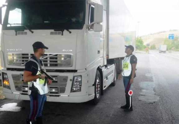 Trasportava cavalli non registrati e privi di microchip sulla SS 626: camionista multato per oltre 2mila euro