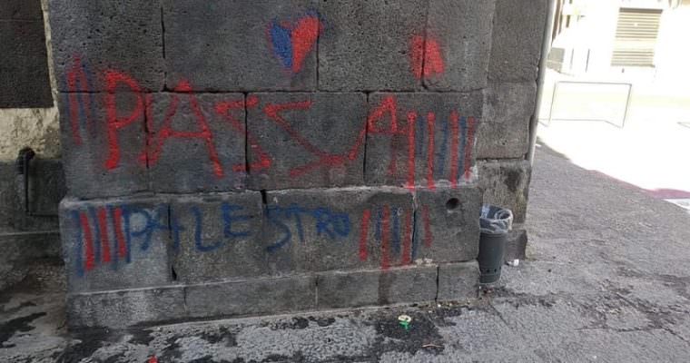 Grave atto vandalico a Catania, imbrattato il “Fortino”: quando i teppisti macchiano l’identità della città