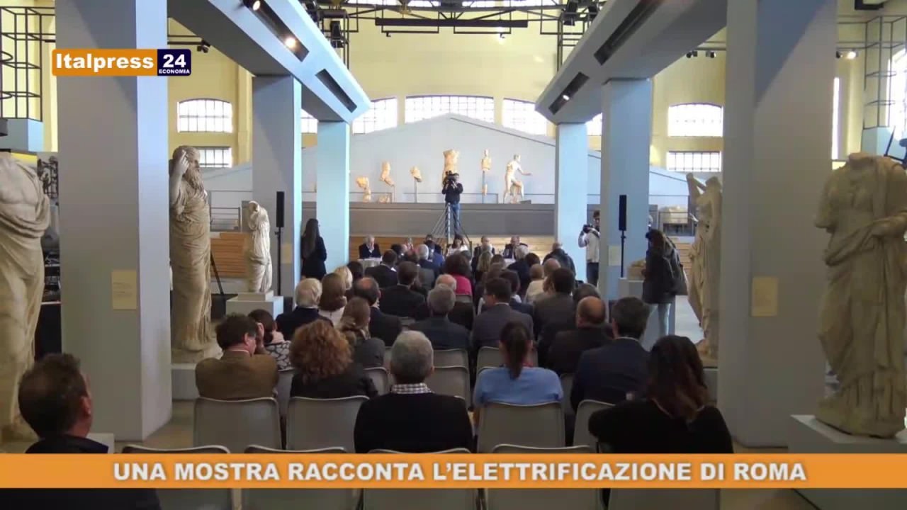 Una mostra racconta l’elettrificazione di Roma