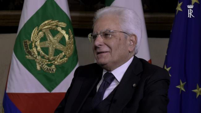 Mattarella “Dagli astronauti un messaggio di pace”