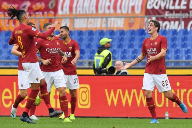 ZANIOLO E VERETOUT, ALL'OLIMPICO LA ROMA BATTE IL NAPOLI 2-1