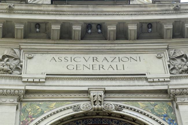 GENERALI, NEI PRIMI 9 MESI L'UTILE NETTO SALE A 2,1 MILIARDI