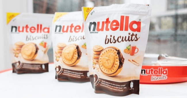 Bollino rosso nei “Nutella Biscuits”: ogni biscotto contiene una zolletta di zucchero