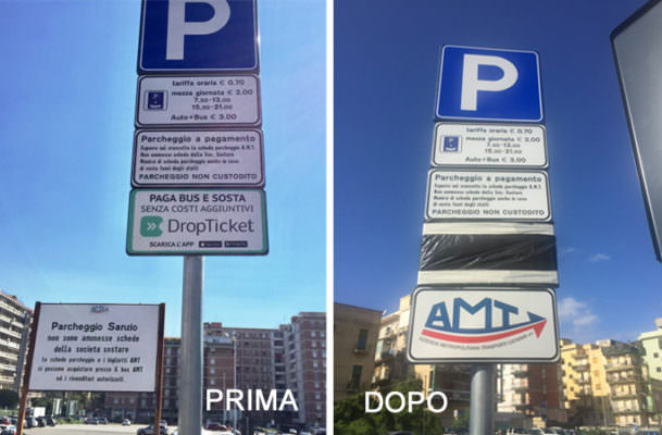 Piazzale Sanzio, ancora nessuna risposta per i parcheggi a strisce blu ed eliminazione del Dropticket