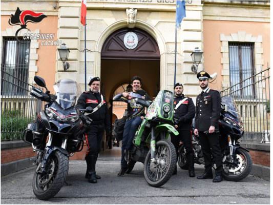 Catania, il giro del mondo in moto di Logar può continuare: “Rebecca” ritrovata a San Cristoforo