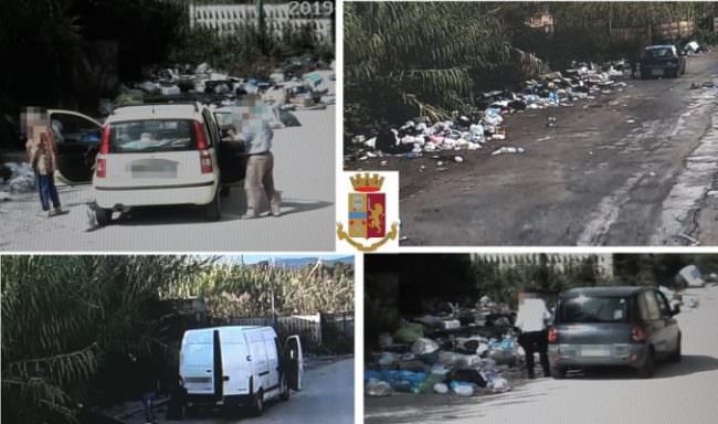 Strade come discariche, la polizia piazza le telecamere contro l’abbandono dei rifiuti: sanzioni per 14mila euro