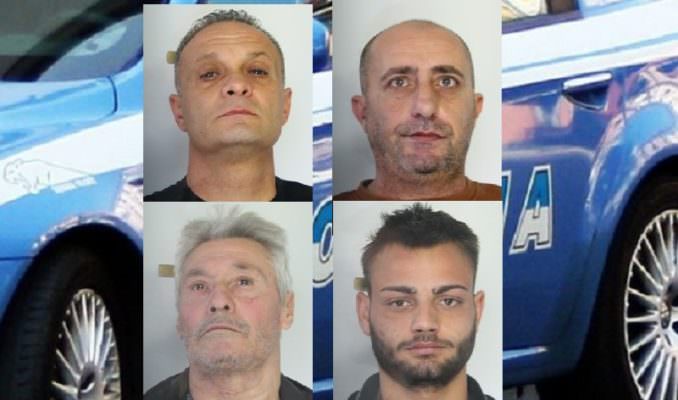 Catania, 4 arresti dalla polizia per rapine, lesioni e violenza sessuale: tra gli arrestati anche Sebastiano Santapaola