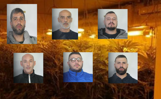 Blitz nel Catanese, maxi sequestro di marijuana: 6 arresti in due villette – NOMI, FOTO e VIDEO