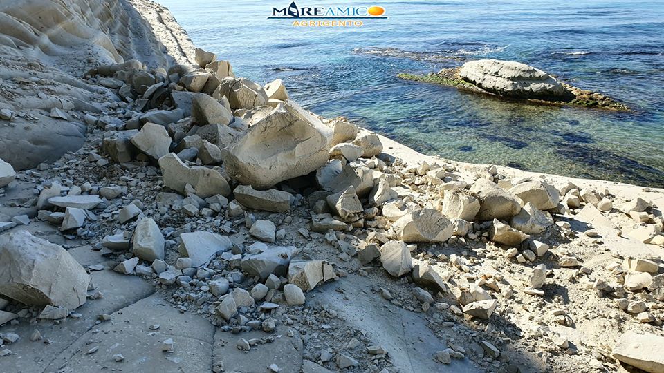 La Scala dei Turchi è in pericolo, rischio crolli elevato: “Serve messa in sicurezza urgente” – FOTO e VIDEO