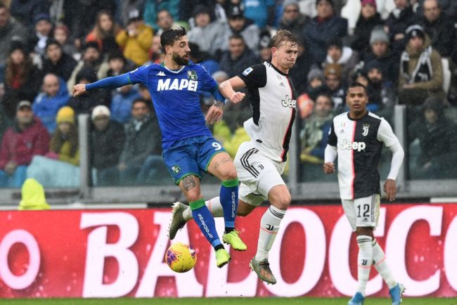 IMPRESA SASSUOLO, JUVENTUS FERMATA SUL 2-2 ALLO STADIUM