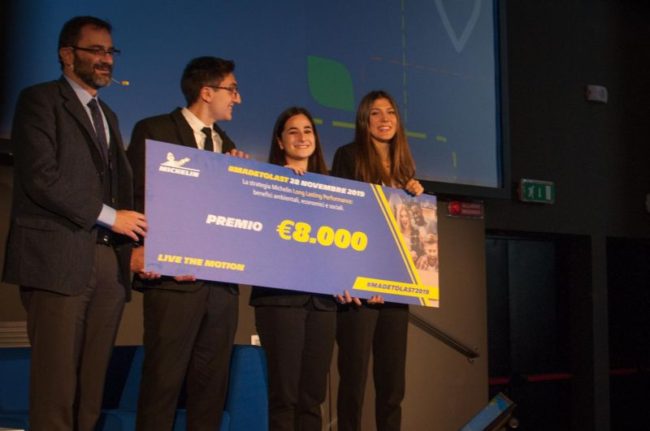 ALL'ALMA MATER STUDIORUM BOLOGNA IL PREMIO “LIVE THE MOTION” MICHELIN