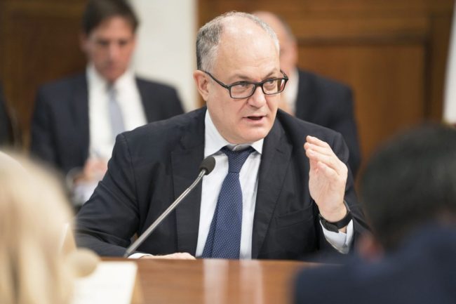 GUALTIERI “C'E' UN ACCORDO DI PRINCIPIO MA NON E' ANCORA FINALIZZATO”