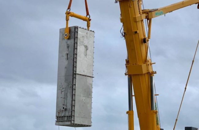RIMOSSO MONOLITE DI RIFIUTI RADIOATTIVI NEL MATERANO