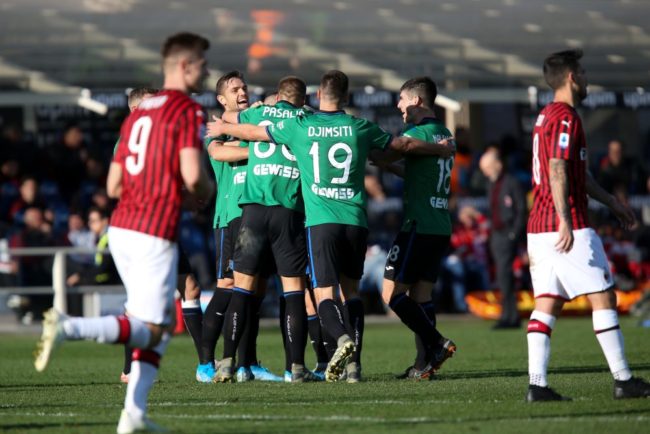 MILAN UMILIATO A BERGAMO, L'ATALANTA VINCE 5-0