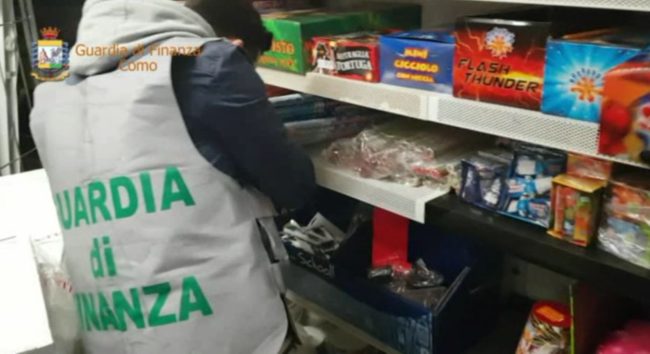 CAPODANNO, A COMO SEQUESTRATA UNA TONNELLATA DI “BOTTI”