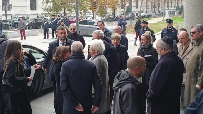 Casellati e Segre al Memoriale della Shoah