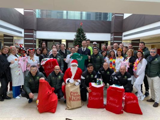Catania, All Stars Sicilia augurano buon Natale ai piccoli pazienti del Nuovo Garibaldi