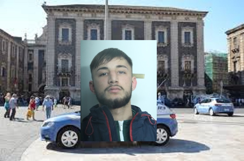Rocambolesco inseguimento a Catania, fugge con auto rubata e sbatte contro il muro: arrestato