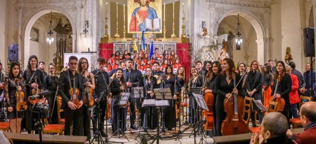 Concerto di Natale della scuola “Musco” di Catania nella Cattedrale San Nicola di Taormina