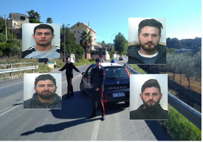 Spintoni, pugni e calci, spedizione punitiva contro una giovane coppia: scattano 4 arresti