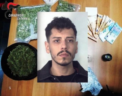 Catania, intervenuti per una lite scoprono un vicino di casa con ecstasy e cocaina: scatta l’arresto