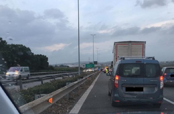 Incidente sulla tangenziale di Catania: traffico in tilt