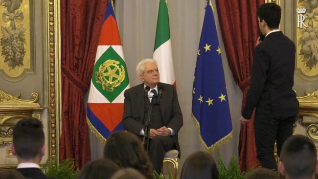 Mattarella “Evasione fiscale indecente”