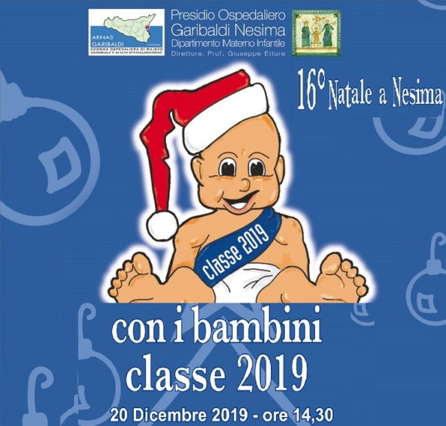 Festa di Natale all’ospedale Garibaldi Nesima: attesi circa duemila bambini con le loro famiglie