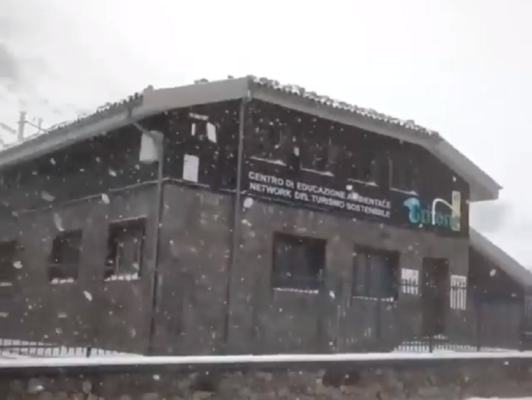 Grandine e neve in Sicilia: i VIDEO delle zone interessate