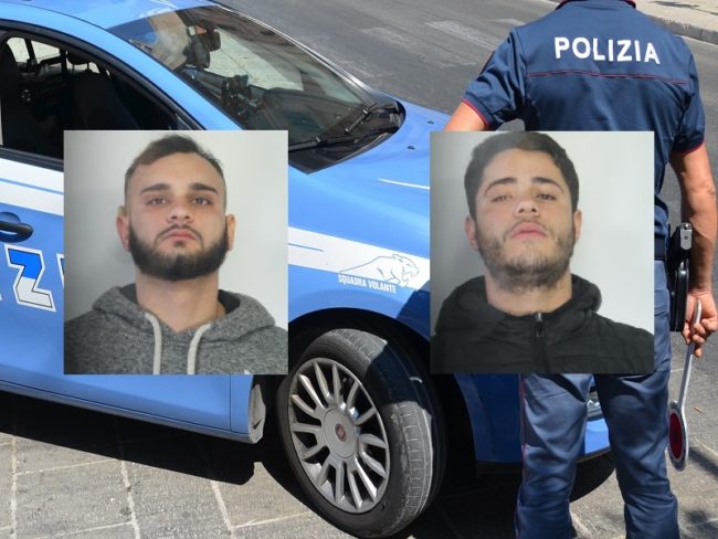 Spaccio e detenzione di droga a Catania: fermati due giovanissimi pusher
