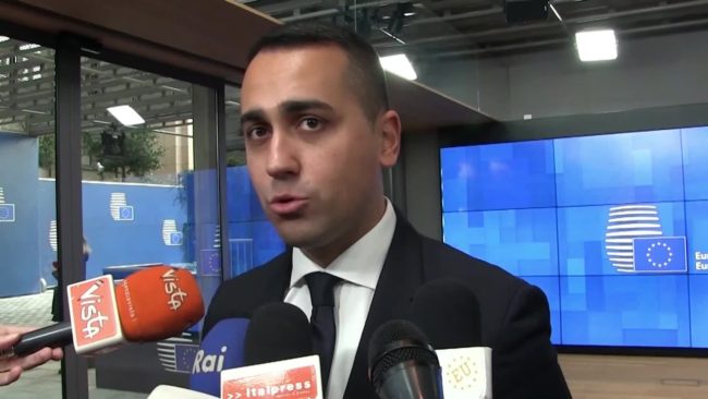 Libia, Di Maio “Missione Sophia puo’ essere base partenza”